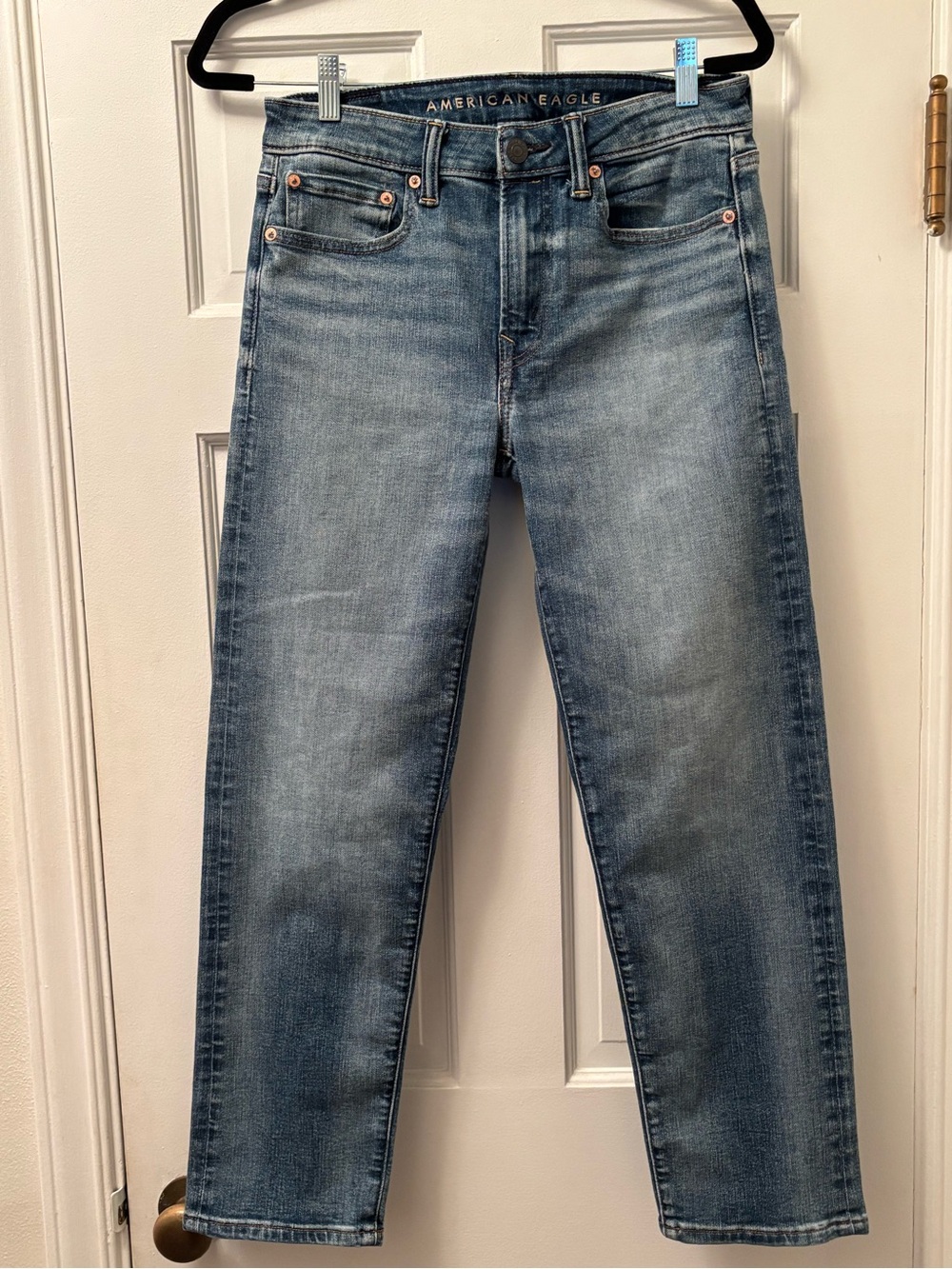 Men’s American Eagle Outfitters Blue Straight Jeans 28x30